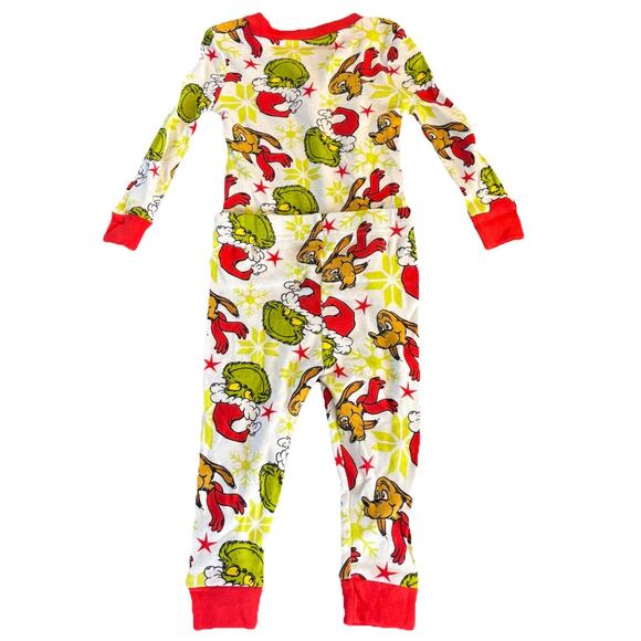 NWT The Grinch Dr. Seuss Set of 2 Pajamas 4 Pieces Total Size 12 Months - Picture 3 of 10